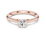 Ladies Ring DDLR-551@7 - Rose Gold - Image