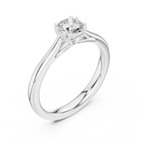 Ladies Ring DDLR-551@7 - White Gold - Image