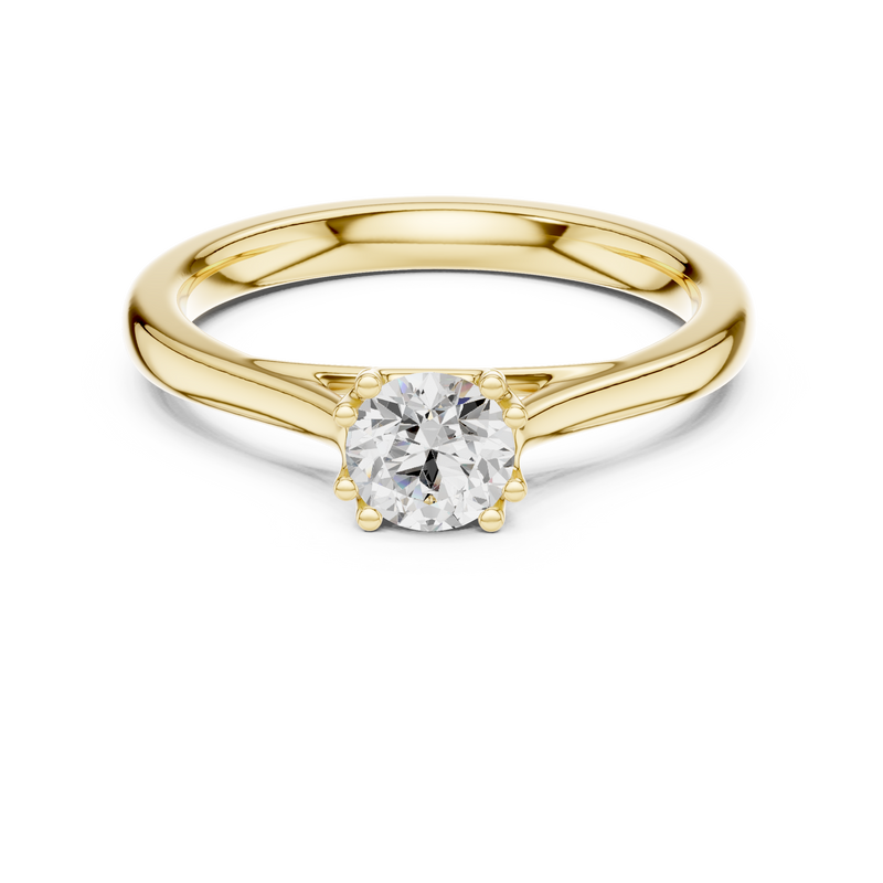 Ladies Ring DDLR-551@7 - Yellow Gold - Image