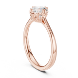 Ladies Ring DDLR-552@7 - Rose Gold - Image