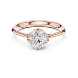 Ladies Ring DDLR-552@7 - Rose Gold - Image
