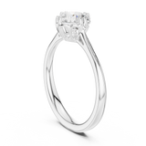 Ladies Ring DDLR-552@7 - White Gold - Image