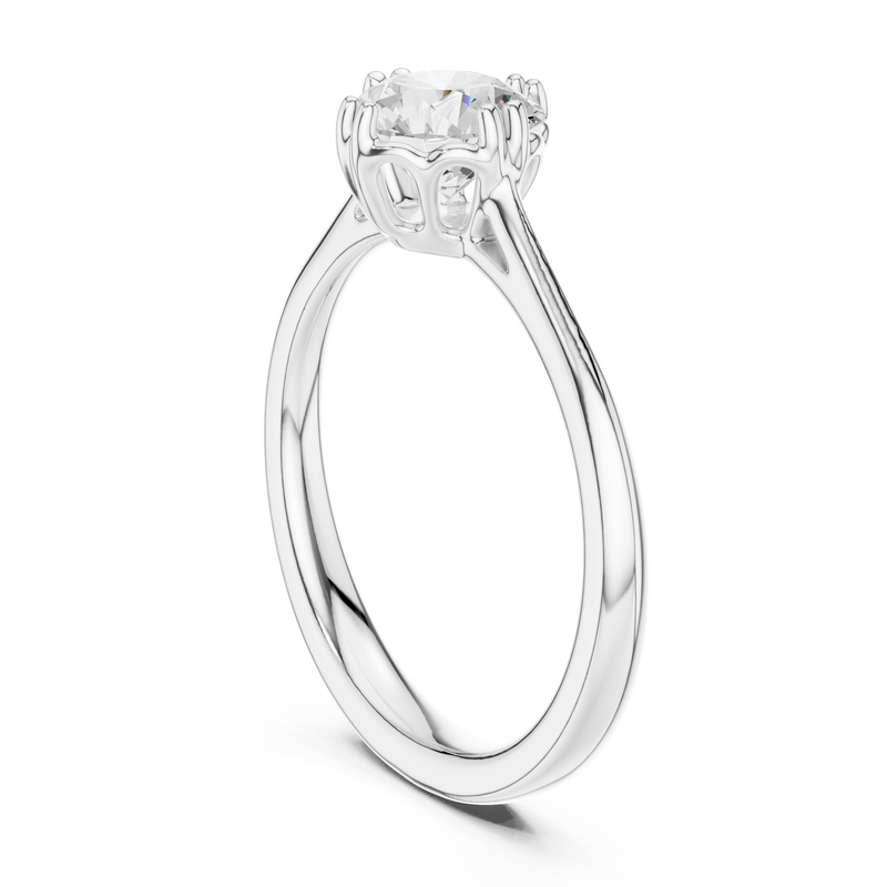 Ladies Ring DDLR-552@7 - White Gold - Image