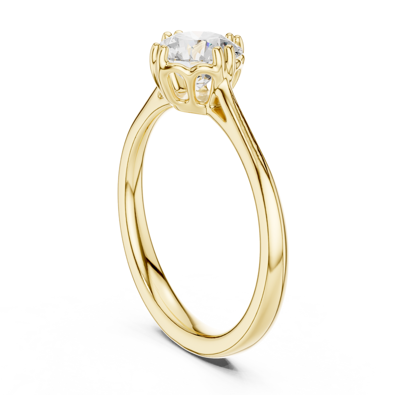 Ladies Ring DDLR-552@7 - Yellow Gold - Image