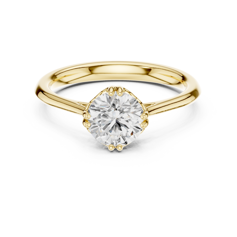 Ladies Ring DDLR-552@7 - Yellow Gold - Image