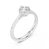 Ladies Ring DDLR-553@7 - White Gold - Image