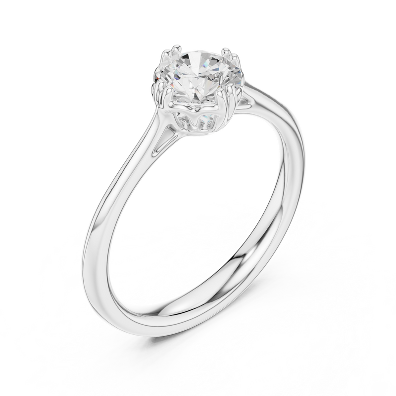 Ladies Ring DDLR-553@7 - White Gold - Image
