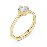 Ladies Ring DDLR-553@7 - Yellow Gold - Image