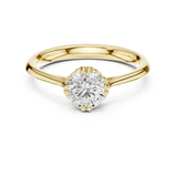 Ladies Ring DDLR-553@7 - Yellow Gold - Image