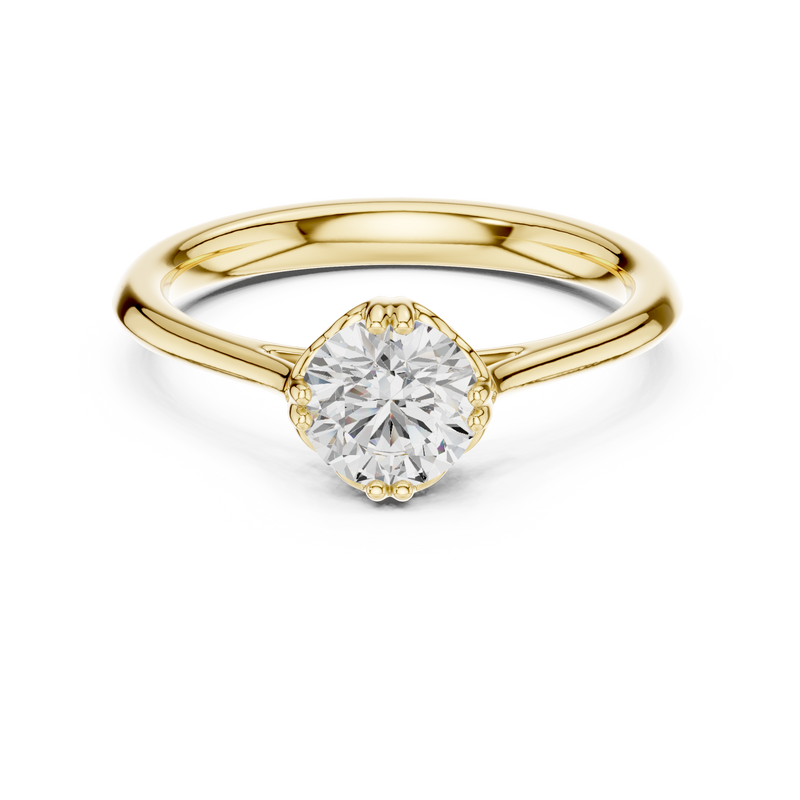 Ladies Ring DDLR-553@7 - Yellow Gold - Image