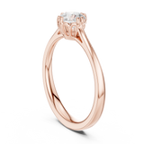 Ladies Ring DDLR-554@7 - Rose Gold - Image