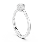 Ladies Ring DDLR-554@7 - White Gold - Image