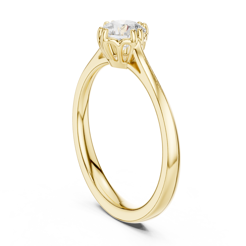Ladies Ring DDLR-554@7 - Yellow Gold - Image