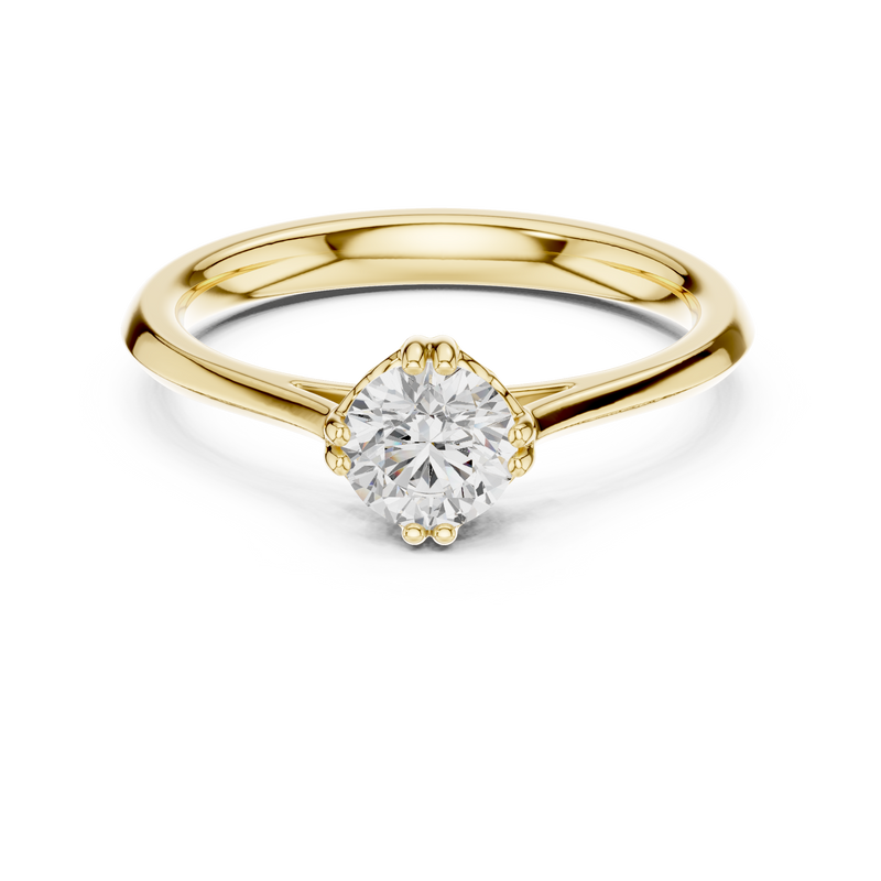 Ladies Ring DDLR-554@7 - Yellow Gold - Image