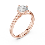 Ladies Ring DDLR-555@7 - Rose Gold - Image