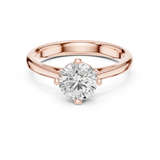 Ladies Ring DDLR-555@7 - Rose Gold - Image