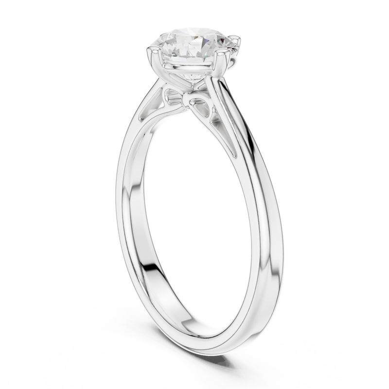Ladies Ring DDLR-555@7 - White Gold - Image