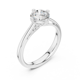 Ladies Ring DDLR-555@7 - White Gold - Image