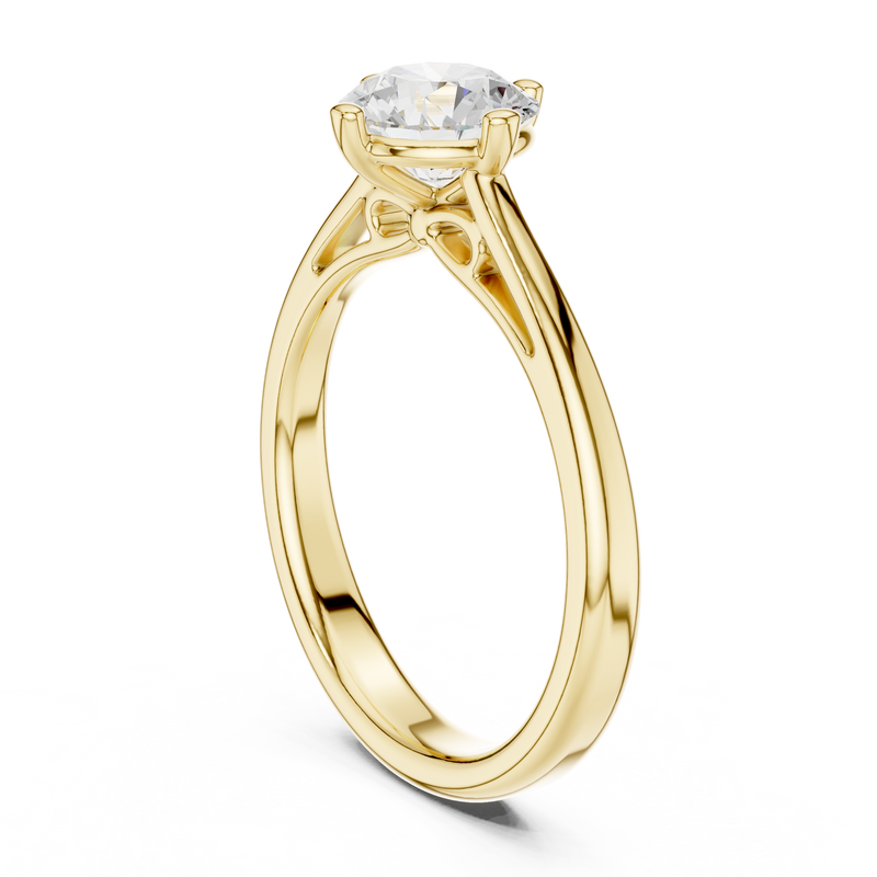 Ladies Ring DDLR-555@7 - Yellow Gold - Image