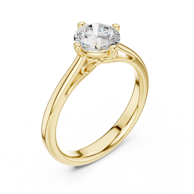 Ladies Ring DDLR-555@7 - Yellow Gold - Image
