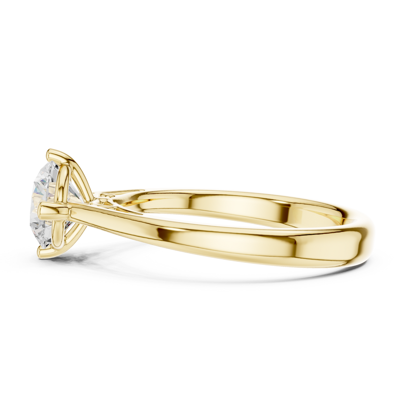Ladies Ring DDLR-555@7 - Yellow Gold - Image