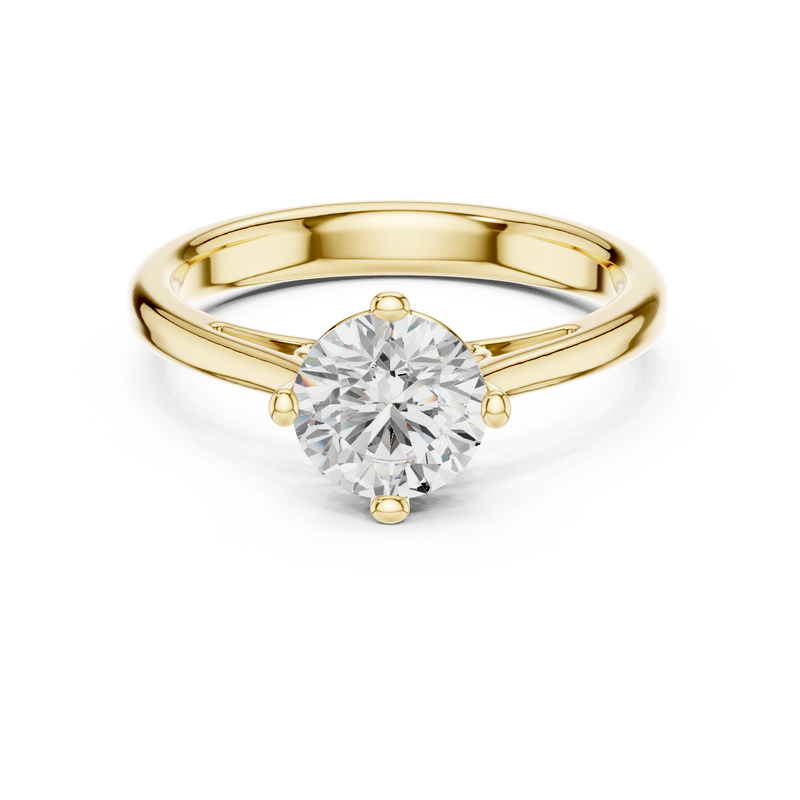 Ladies Ring DDLR-555@7 - Yellow Gold - Image