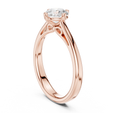 Ladies Ring DDLR-556@7 - Rose Gold - Image