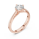 Ladies Ring DDLR-556@7 - Rose Gold - Image