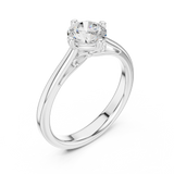 Ladies Ring DDLR-556@7 - White Gold - Image