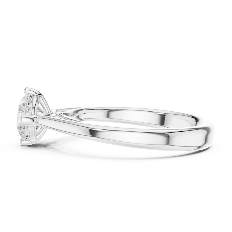 Ladies Ring DDLR-556@7 - White Gold - Image
