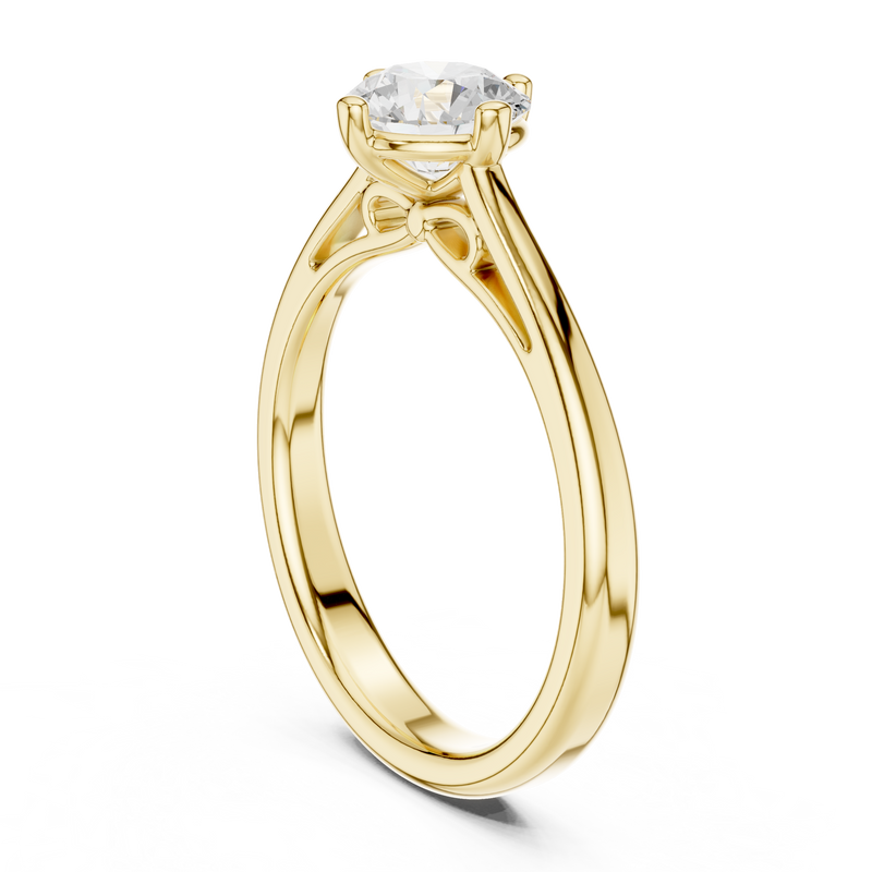 Ladies Ring DDLR-556@7 - Yellow Gold - Image