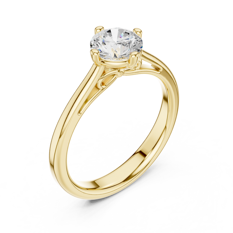 Ladies Ring DDLR-556@7 - Yellow Gold - Image