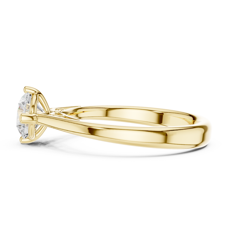 Ladies Ring DDLR-556@7 - Yellow Gold - Image
