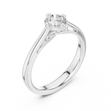 Ladies Ring DDLR-557@7 - White Gold - Image