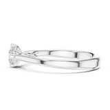 Ladies Ring DDLR-557@7 - White Gold - Image
