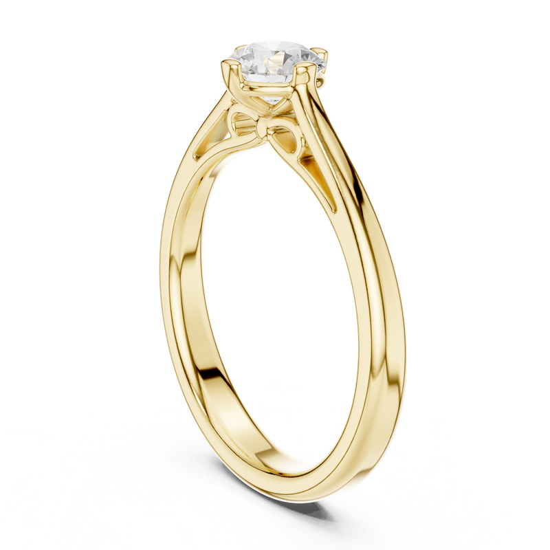 Ladies Ring DDLR-557@7 - Yellow Gold - Image