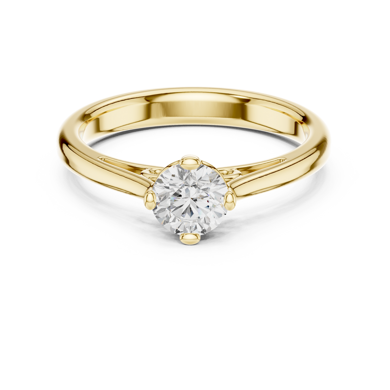 Ladies Ring DDLR-557@7 - Yellow Gold - Image