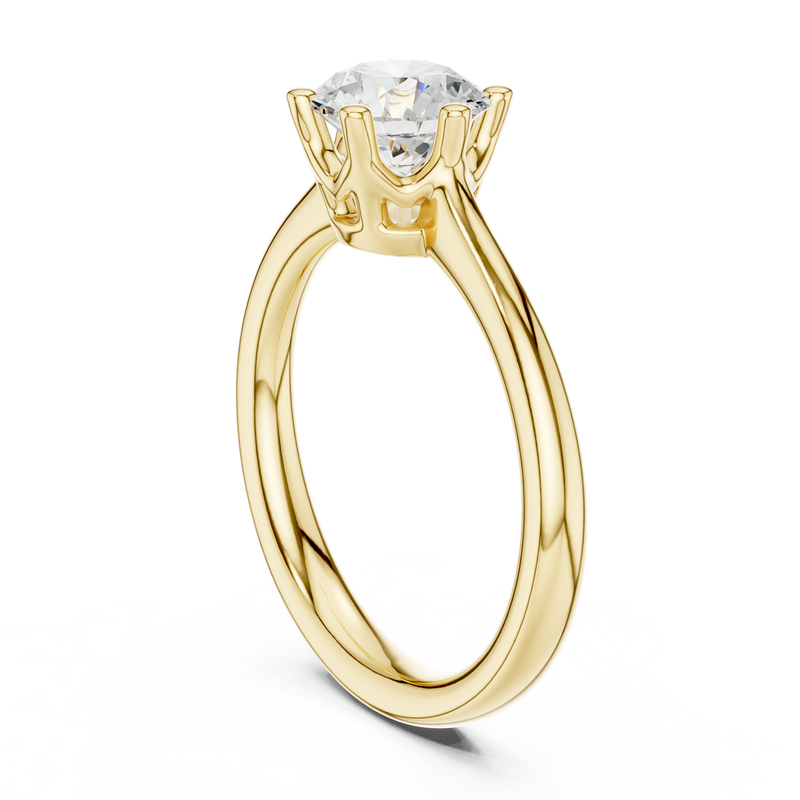 Ladies Ring DDLR-558@7 - Yellow Gold - Image