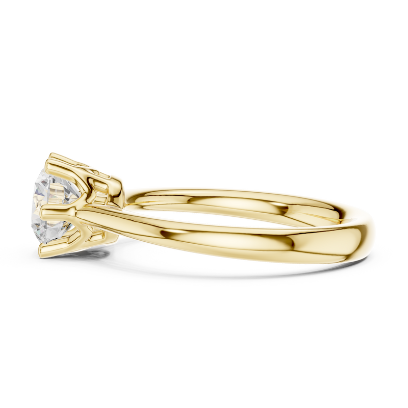 Ladies Ring DDLR-558@7 - Yellow Gold - Image