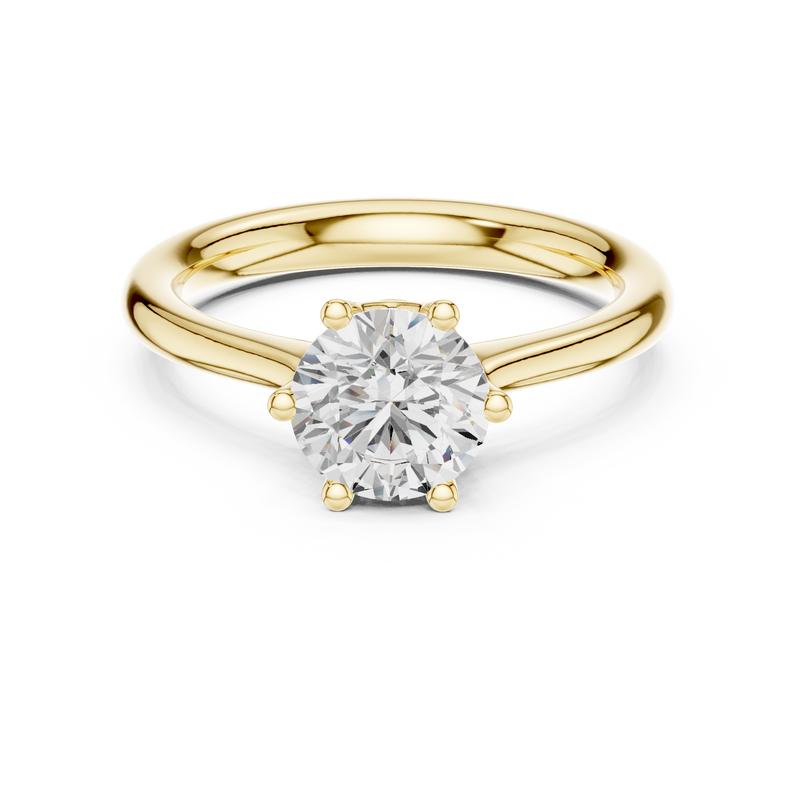 Ladies Ring DDLR-559@7 - Yellow Gold - Image