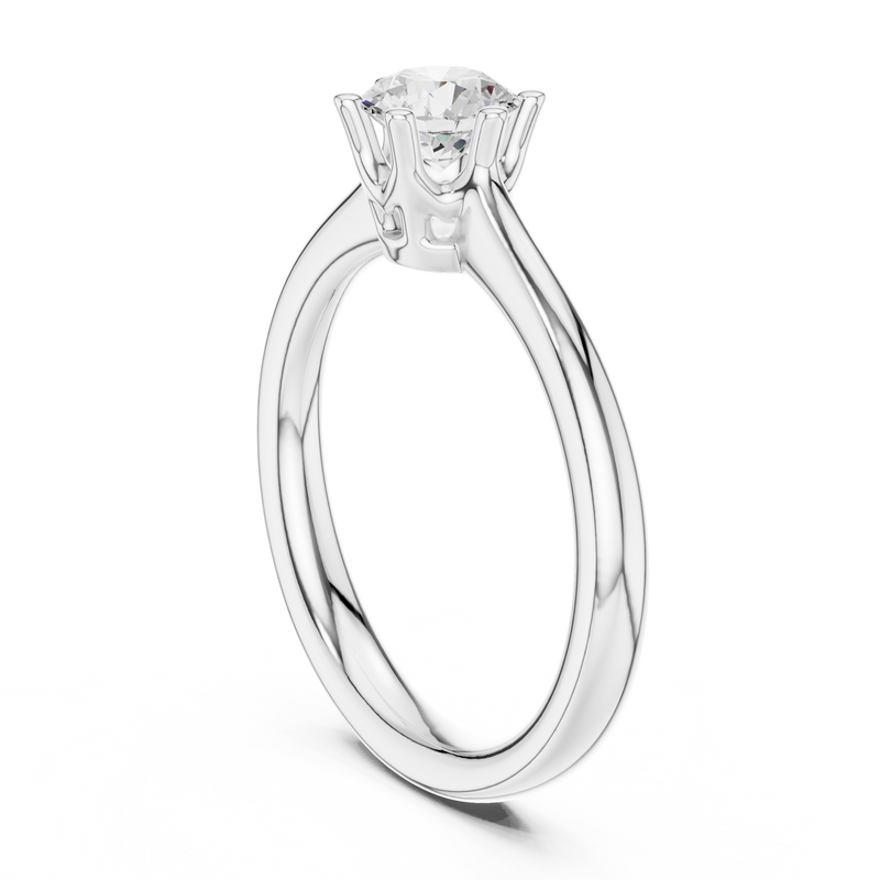 Ladies Ring DDLR-560@7 - White Gold - Image