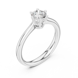 Ladies Ring DDLR-560@7 - White Gold - Image