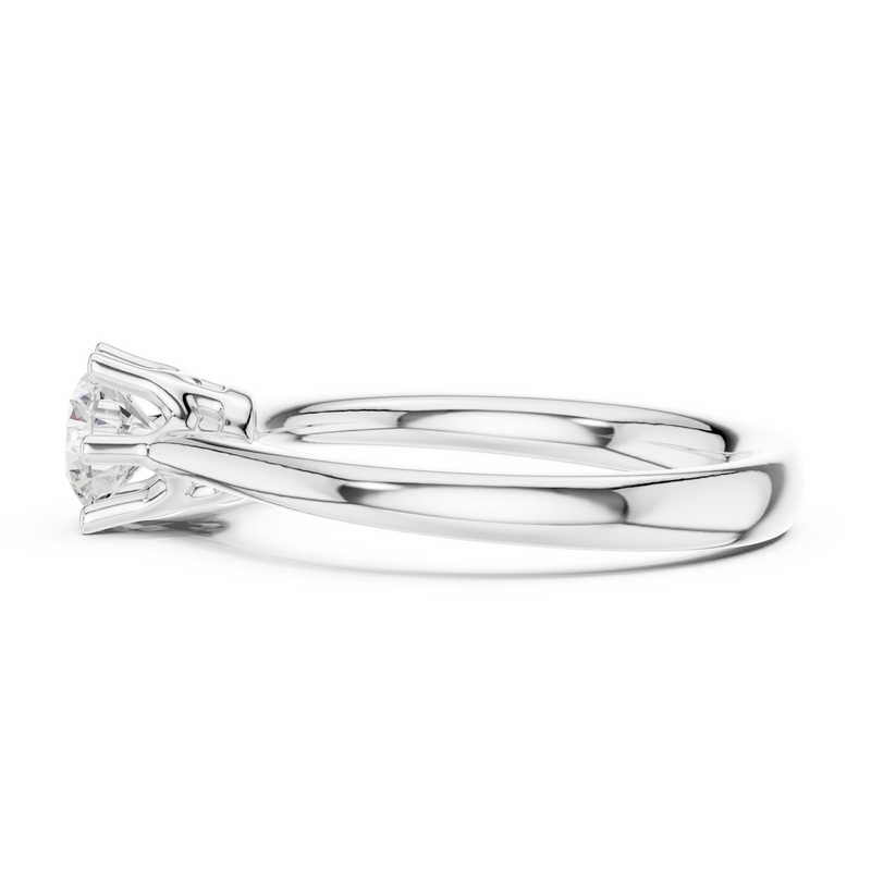 Ladies Ring DDLR-560@7 - White Gold - Image
