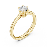 Ladies Ring DDLR-560@7 - Yellow Gold - Image