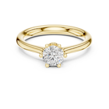 Ladies Ring DDLR-560@7 - Yellow Gold - Image