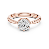 Ladies Ring DDLR-561@7 - Rose Gold - Image