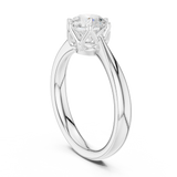 Ladies Ring DDLR-561@7 - White Gold - Image