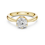 Ladies Ring DDLR-561@7 - Yellow Gold - Image