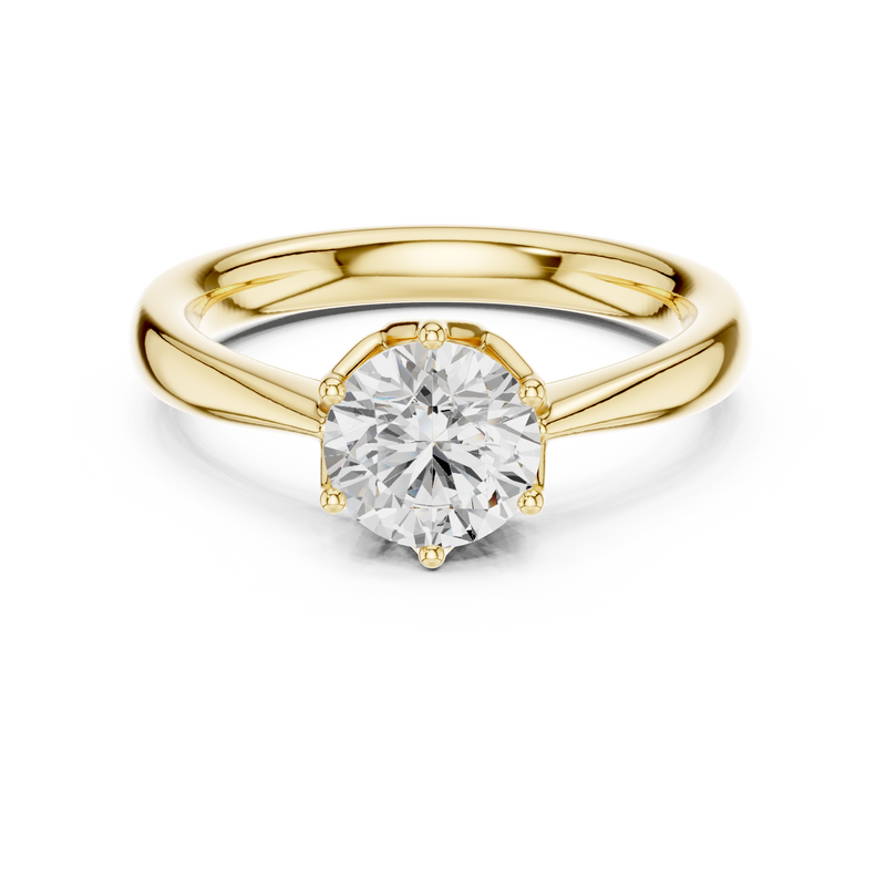 Ladies Ring DDLR-561@7 - Yellow Gold - Image