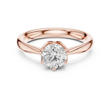 Ladies Ring DDLR-562@7 - Rose Gold - Image